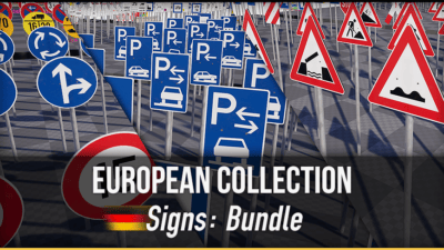 German Traffic Signs Bundle