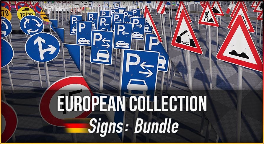 German Traffic Signs Bundle