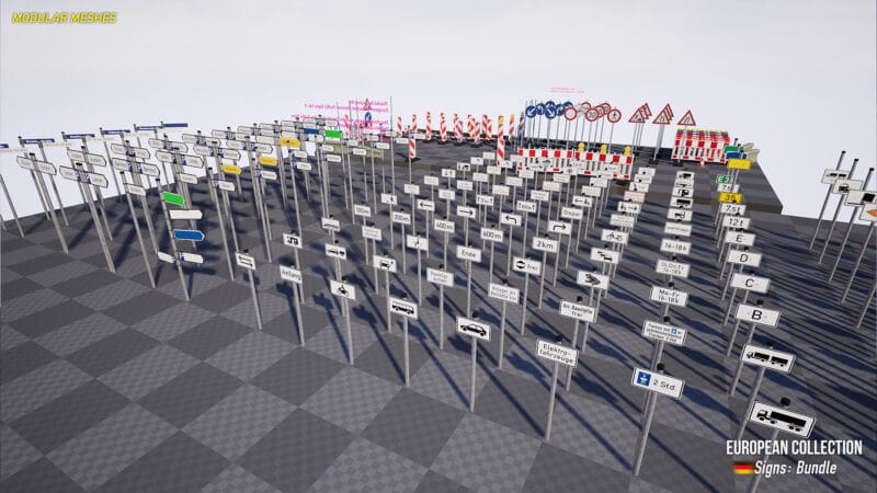 German Traffic Signs Bundle