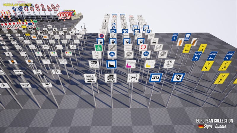 German Traffic Signs Bundle