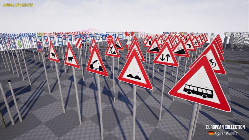 German Traffic Signs Bundle