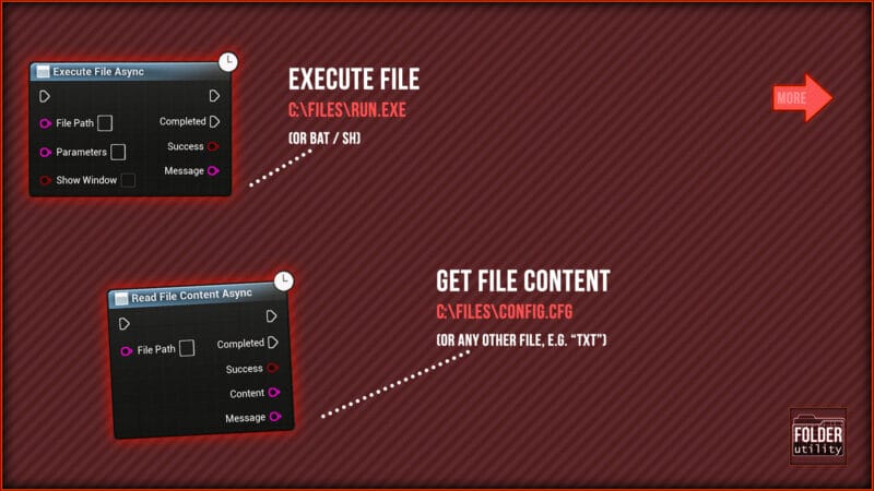 Folder Utility Plugin - Manage Folders, execute and read Files