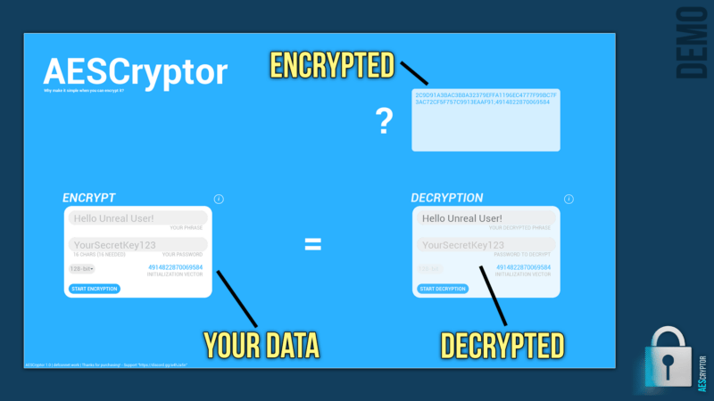 AESCryptor – AES Encryption & Decryption